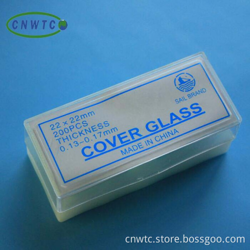 22x22mm Lab Glass Cover Slides: Products, Types, and Applications